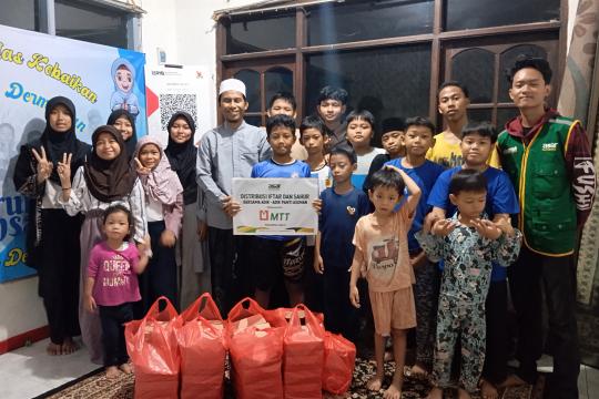 Bantu Yatim dan Dhuafa, MTT dan ASAR Humanity Hadirkan Bantuan Ramadhan