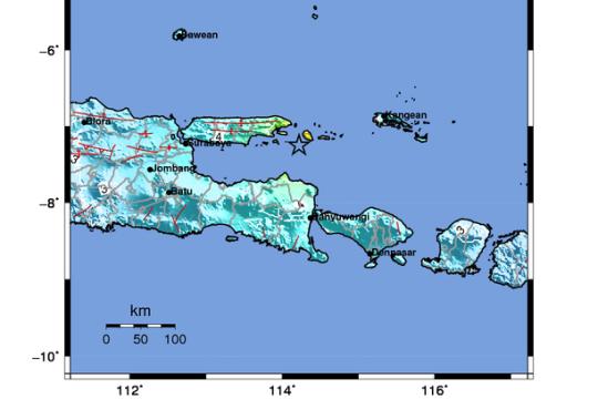 Gempa Kuat M 6,0 Guncang Sumenep Jatim, Dengan 83 Kali Gempa Susulan