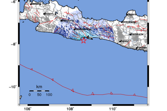 Bumi Pangandaran Diguncang Gempa Berkekuatan 4,6 Magnitudo