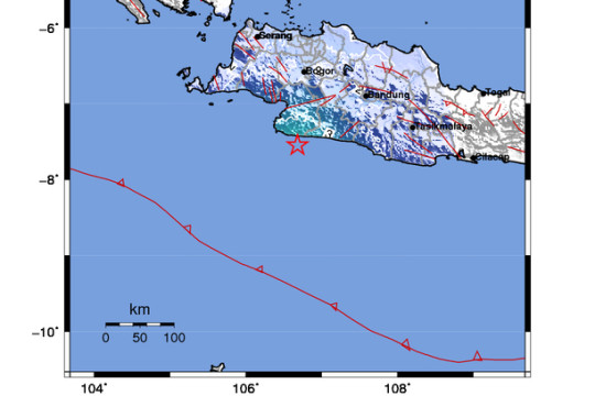 Kab. Sukabumi Diguncang Gempa M 4,9 Pada Awal Bulan Maret 2024