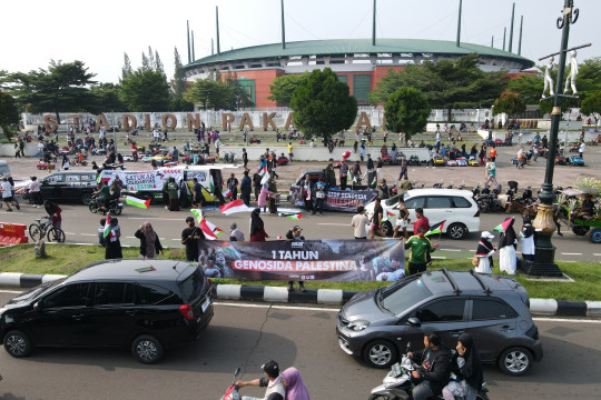 Adakan Flashmob 1 Tahun Genosida, ASAR Humanity Ajak Masyarakat Tak Lupakan Palestina