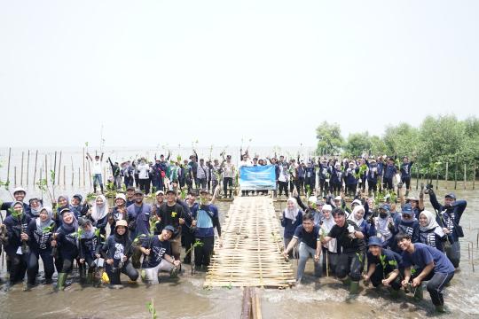 ASAR Humanity dan Paragon Berkolaborasi Tanam Mangrove untuk Kelestarian Lingkungan Pesisir