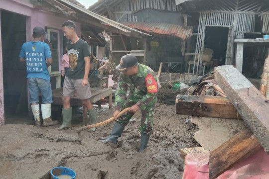 Banjir kembali melanda wilayah Kabupaten Luwu Utara