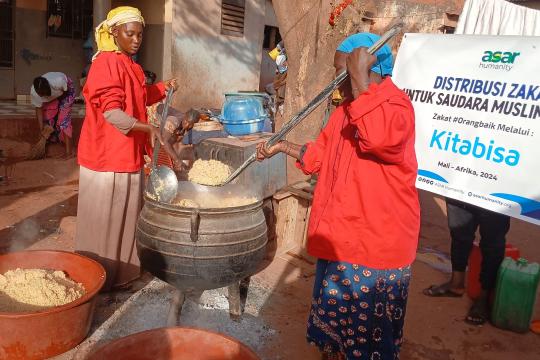 Kolaborasi ASAR Humanity dan Kitabisa Hadirkan Hot Meals Untuk Pengungsi  di Afrika