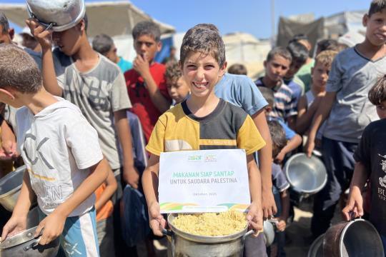 Hangatnya Kepedulian dari Indonesia untuk Palestina