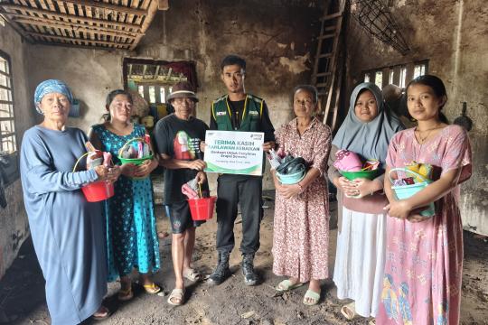 ASAR Humanity Respon Cepat Erupsi Semeru, Salurkan Bantuan untuk Warga Terdampak