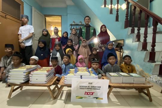 ASAR Humanity Sumatera Utara Distribusikan Al-Qur’an, Iqro, dan Meja Belajar untuk Rumah Ngaji di Medan Belawan