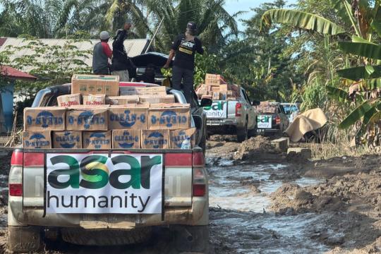 ASAR Humanity Kerahkan Konvoi 10 Double Cabin Bawa 8 Ton Logistik untuk Warga Terdampak Banjir di Aceh Timur
