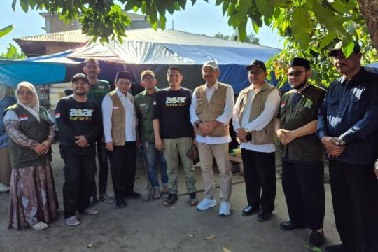 Dirjen Bimas Islam Kemenag RI Kunjungi Posko ASAR Humanity di Aceh Utara, Apresiasi Konsistensi Respon Kemanusiaan