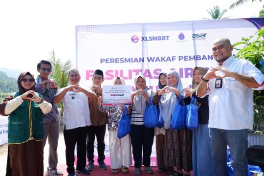 MTXLSMART dan LAZNAS ASAR Humanity Resmikan Sumur Air Bersih untuk Warga Terdampak Bencana di Kota Padang