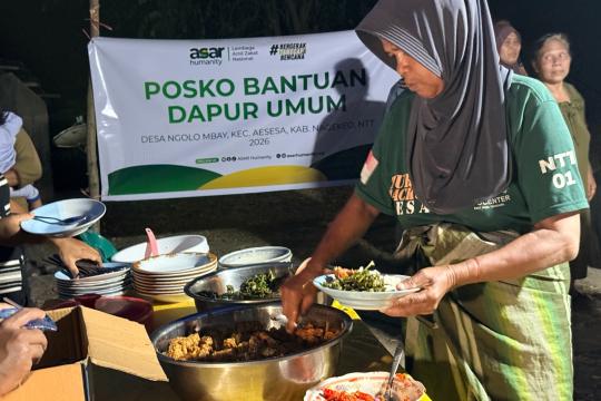 ASAR Humanity Hadirkan Dapur Umum, Air Bersih, dan Selimut untuk Penyintas Gempa NTT