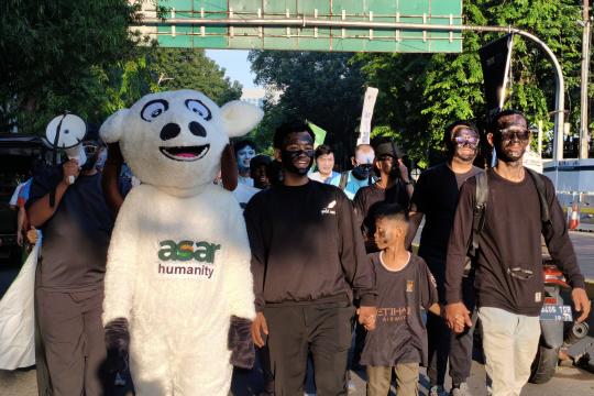 ZaWa Fun Walk 2025: ASAR Humanity Ikuti Syiar Zakat di CFD Jakarta