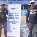 Pulihkan Semangat Belajar Pascagempa, ASAR Humanity Bangun Dua Ruang Kelas Darurat di MIN 1 Manggarai